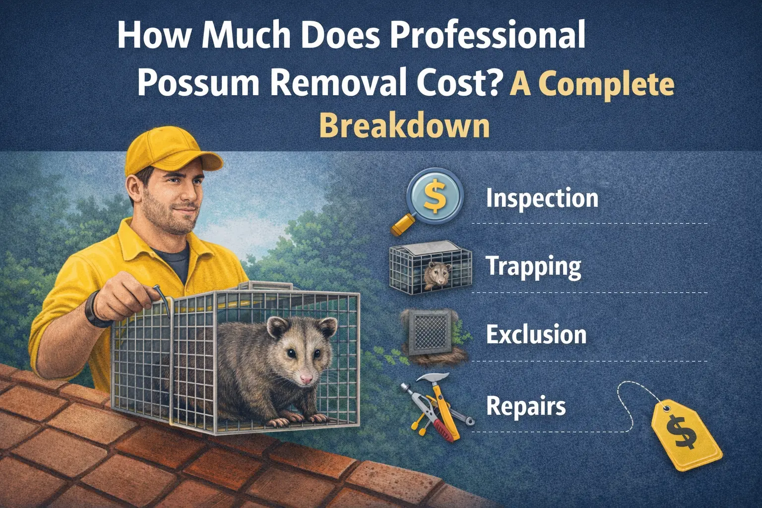 Professional Possum Removal Cost